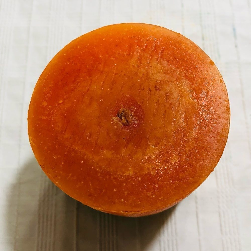 Handcrafted Timber Scented Candle (Orange/Green)‎ - Picture 10 of 11